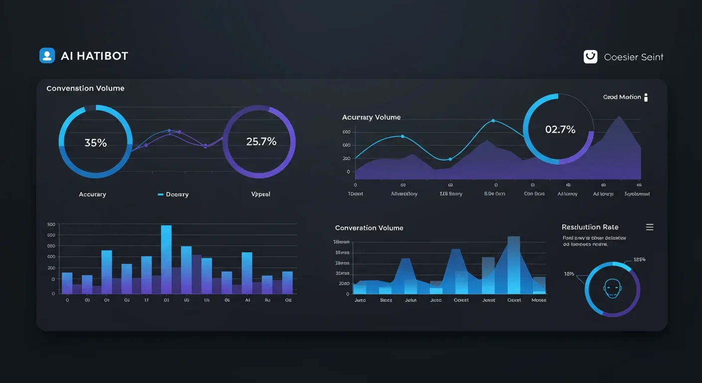 Evaluation dashboard — accuracy scores by question category
